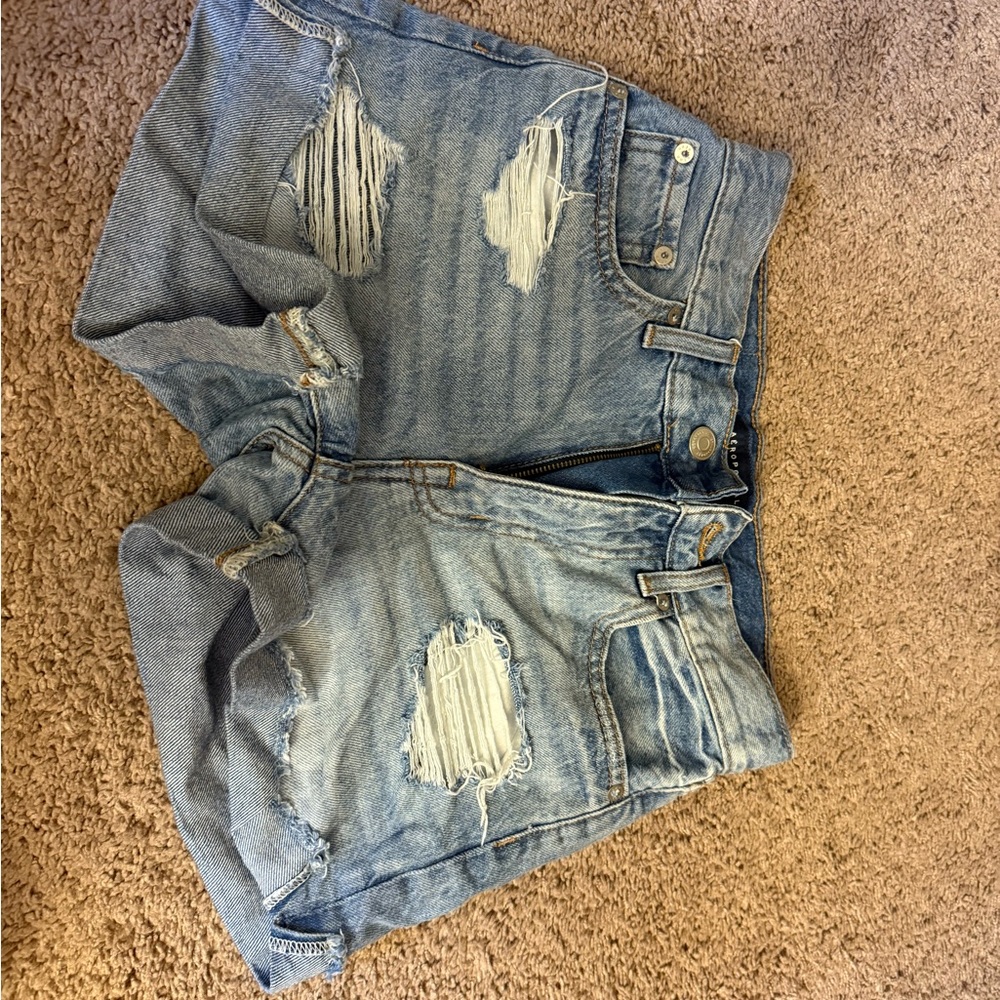 Aeropostale Light Blue Jean Shorts